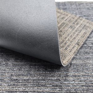 Graceline PP & <span class=keywords><strong>PVC</strong></span> Hot Bán baihe loạt 50x50cm Kích thước vuông cọc vòng lặp gạch thảm cho khách sạn và văn phòng sàn thảm - Product Image 3