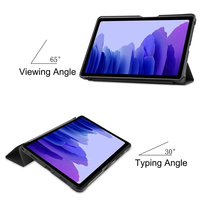 2020 untuk Tab A7 T500/T505 10.4 TPU Pelindung Folio Stand Tablet Case Desain Lipat Tiga Gaya Sederhana Multi Warna