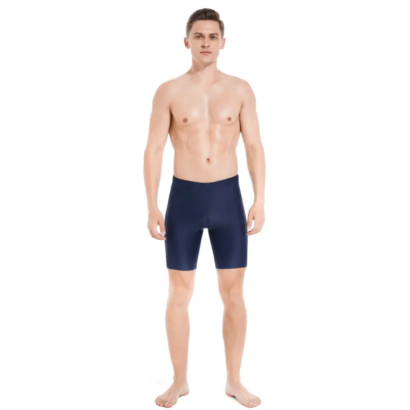 Karler Swimwear के विनिर्माण कस्टम मेड निजी लेबल ठोस रंग डिजिटल उच्च बनाने की क्रिया स्क्रीन प्रिंट Mens पुरुष चड्डी तैरना