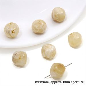 Perline in Resina Irregolare Effetto <span class=keywords><strong>Ambra</strong></span> Naturale per Creazione di Gioielli, Vendita Diretta all'Ingrosso - Product Image 4
