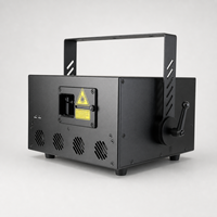 Lumière laser LED RGB 10W DMX512 P-RGB10w activée par le son pour DJ, discothèque, bar, scène