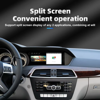 Estilo OEM 8,8 pulgadas Android coche GPS navegación Radio pantalla táctil mano derecha unidad salpicadero instalación para Mercedes W204