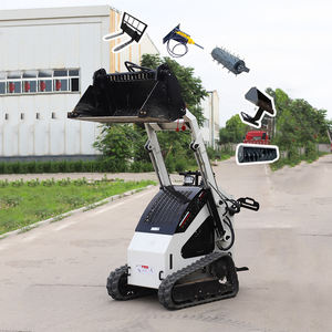 Pengiriman gratis CE Skid Steer <span class=keywords><strong>Loader</strong></span> Diesel bensin Tracking Mini <span class=keywords><strong>Front</strong></span> <span class=keywords><strong>End</strong></span> Skid Steer <span class=keywords><strong>Loader</strong></span> dengan lampiran - Product Image 3