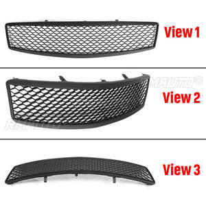 Rejilla Central de Malla de Panal para Parachoques Delantero de Coche G35 G37, Panel de Rejilla para Infiniti G35 G37 Sedán de 4 Puertas 2007-2009, Rejillas Delanteras de Competición - Product Image 3