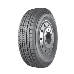 18帘布层等级13R22.5驱动卡车轮胎的安娜特TBR卡车车轮，具有更长的胎面寿命和高速耐久性