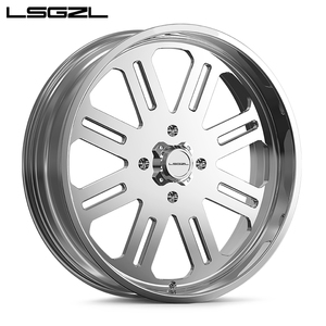 عجلات سيارات OEM H مصنوعة من السبائك المطروقة 8x170 8x180 8H 10H بألوان حلوى للطرق الوعرة، عجلات عميقة الحواف لسيارات فورد ورام وتويوتا ودودج H2، مقاسات 22 و24 و<span class=keywords><strong>26</strong></span> و28 بوصة - Product Image 5