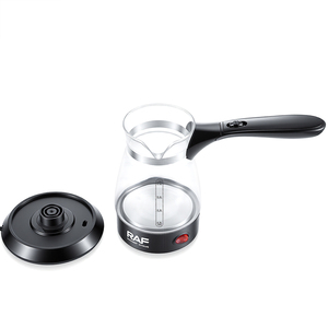 Caffettiera Elettrica Turca RAF 0.5L Design Compatto in Vetro per Preparazione Quotidiana del Caffè con Riscaldamento Stabile - Product Image 4
