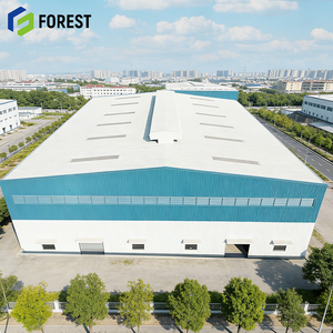 Edificio Industrial Prefabricado Resistente a la Intemperie, con Paneles de Luz Diurna, Resistente al Viento y a la Corrosión, Centro de Exportación de Prendas - Product Image 1