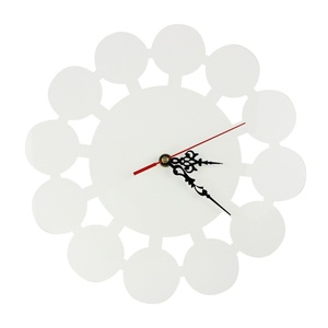 Reloj de Pared de MDF para Sublimación en Blanco, Personalizado con Impresión por Transferencia Térmica, Marco de Fotos de Madera, Panel Decorativo para Fotos de Hogar - Product Image 3