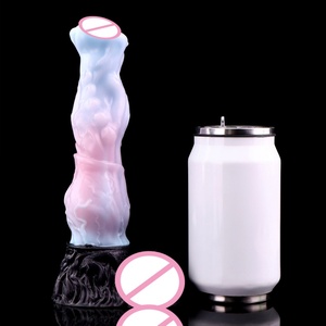 Dildo de Silicona Platino con Forma de Caballo Arcoíris para Masturbación Masculina y Femenina, Tapón Anal con Ventosa, Juguetes Sexuales para Punto G y P, 18+ - Product Image 5