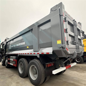 Camion benne d'<span class=keywords><strong>occasion</strong></span> HOWO TX 8x4 371HP Euro2, robuste et stable, 16 tonnes, pour le remplissage <span class=keywords><strong>de</strong></span> ballast ferroviaire et le transport <span class=keywords><strong>de</strong></span> terre - Product Image 5