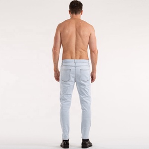 Designer personalizzati Mens elegante Jeans Denim Pent <span class=keywords><strong>pantaloni</strong></span> <span class=keywords><strong>Skinny</strong></span> <span class=keywords><strong>uomo</strong></span> produttore - Product Image 6