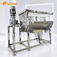 Mélangeur à ruban horizontal Saturn 3500L pour séchage par pulvérisation destiné aux industries chimiques, détergentes et cosmétiques (traitement de mélanges en poudre SUS304)