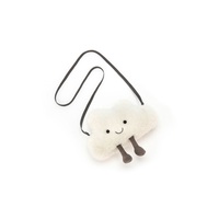 Sac à bandoulière créatif classique en forme de nuage en coton, mini, en peluche douce, imperméable et durable, cadeau pour enfants et adultes