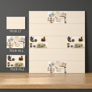 Carreaux muraux en céramique émaillée brillante de qualité supérieure, prix le plus bas, 250x375mm, design cuisine, 10x15, 30x45, 20x30, 30x60, 12x18 - Product Image 3