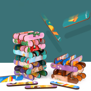 Trẻ em động vật 3D câu đố bằng gỗ Montessori đồ chơi hai mặt Dải Câu Đố nói xếp chồng ghép hình giáo dục đồ chơi cho trẻ em - Product Image 6