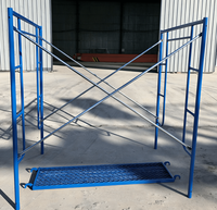 Plataforma de Andamio Plegable Galvanizada Q235 Industrial Personalizable, Resistente a la Corrosión, con Estructura en H, para la Construcción de Puentes