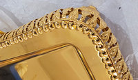 Luxe Opslag Notenplaat Bruiloft Geschenkblad Decoratie Gouden Dienblad Fruit Serveerschaal