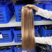 Fournisseur de premier plan : Tissages de cheveux humains de haute qualité, lots lisses, prix de gros # Extensions de cheveux P12/16/60A