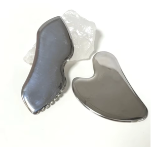 Proveedor de China herramientas de belleza Gua Sha de acero inoxidable al por mayor - Product Image 1
