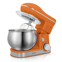 Robot de cuisine multifonction portable RAF 3 en 1, fouet à pâte, 1800W, 6.0L, batteur sur socle électrique