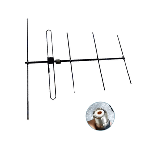 Antena Yagi VHF de 9dbi 136-174mhz, 5 Elementos, Direccional, para Exteriores, Amplificador de Señal, Antena de Comunicación - Product Image 1