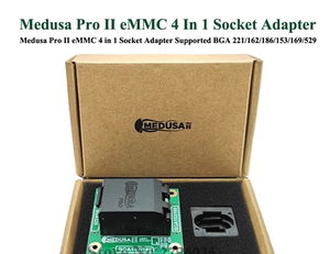 Medusa Pro 2 hộp Medusa Pro II hộp eMMC 4 trong 1 ổ cắm <span class=keywords><strong>Adapter</strong></span> hỗ trợ <span class=keywords><strong>BGA</strong></span> 221/162/186/153/169/529 ổ cắm - Product Image 3