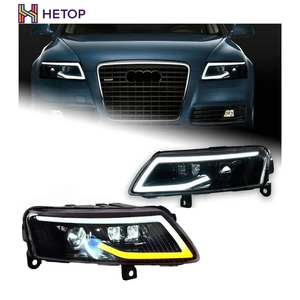 HETOP A6 C6 Phare 2005-2012 Mise à niveau A6 C5 C6 LED Signal dynamique Animation DRL Bi <span class=keywords><strong>Xénon</strong></span> Accessoires de phare automatique pour Audi - Product Image 1