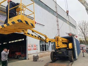 Penjualan terlaris pemetik Cherry pengangkat laba-laba artikulasi teleskopik Boom Lift Trailer dipasang <span class=keywords><strong>Platform</strong></span> kerja udara dengan nyaman - Product Image 5