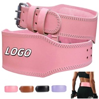 Vente en gros de ceinture d'haltérophilie en microfibre PU Ceinture d'haltérophilie de sécurité unisexe Ceinture de gymnastique de levage de puissance