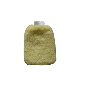 Meilleure Vente Lamby tissu <span class=keywords><strong>Gant</strong></span> <span class=keywords><strong>de</strong></span> Toilette En Peau <span class=keywords><strong>De</strong></span> Mouton - Product Image 1