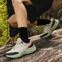 Chaussures de randonnée montantes personnalisées pour hommes, imperméables, pour l'escalade, le sport, l'été, l'automne, l'hiver, le trekking en extérieur, bottes de montagne en EVA