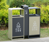 Venta al por mayor de acero inoxidable al aire libre cubo de basura producto