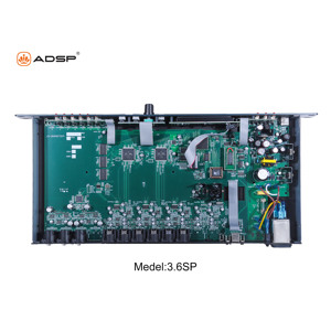 전문 실내 음향 장비 <span class=keywords><strong>3</strong></span>.6SP 액티브 디지털 오디오 프로세서 8옴 임피던스 메탈 쉘 전문 스피커 - Product Image 3