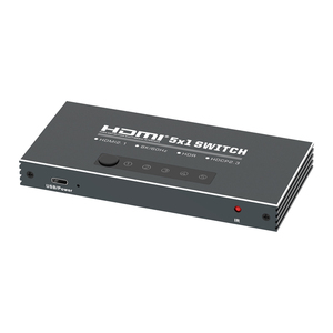 8K @ 60Hz cho <span class=keywords><strong>HDMI</strong></span> 2.1 tương thích <span class=keywords><strong>5</strong></span> cổng Switcher từ xa 4K 120Hz <span class=keywords><strong>5</strong></span> 1 HD HDR <span class=keywords><strong>switch</strong></span> & Splitter Adapter âm thanh & video phụ kiện - Product Image 2