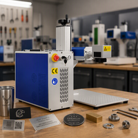 Nouvelle machine de gravure laser à fibre MOPA, gamme 20W-100W, refroidissement par air pour marquage de métaux colorés, prend en charge les formats graphiques DXF PLT BMP