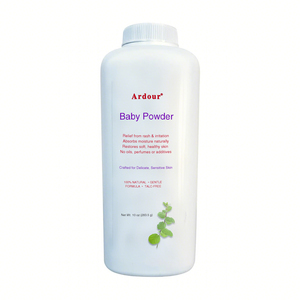 Poudre de talc pour bébé de haute qualité, poudre anti-irritations, fabricants de produits de soin pour la peau du bébé, produits de bain anti-démangeaisons - Product Image 1