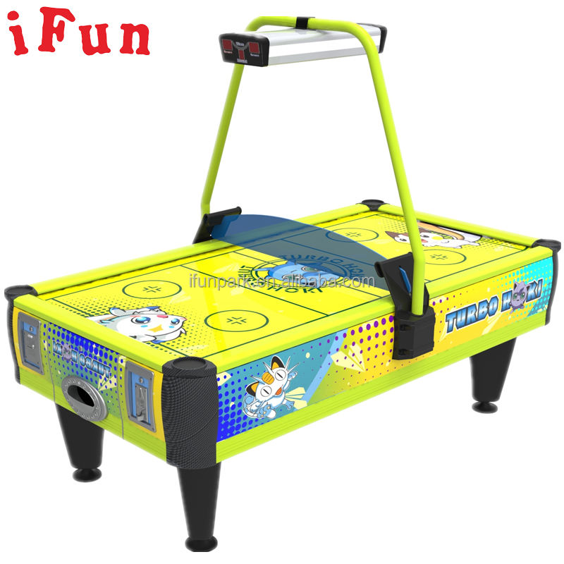 ターボホキエアホッケーゲームテーブルコイン式シュートホッケー