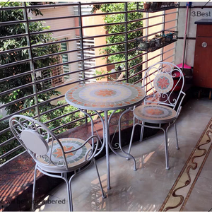 XY-Best Chaises et tables de <span class=keywords><strong>jardin</strong></span> colorées en plein air, chaises et tables de <span class=keywords><strong>jardin</strong></span> en fer - Product Image 3