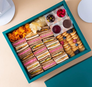 Cajas <span class=keywords><strong>de</strong></span> papel Kraft personalizadas para Doner Kebab Burger <span class=keywords><strong>Shawarma</strong></span> Wrap Laminación brillante en relieve para entrega/embalaje <span class=keywords><strong>de</strong></span> alimentos para llevar - Product Image 4