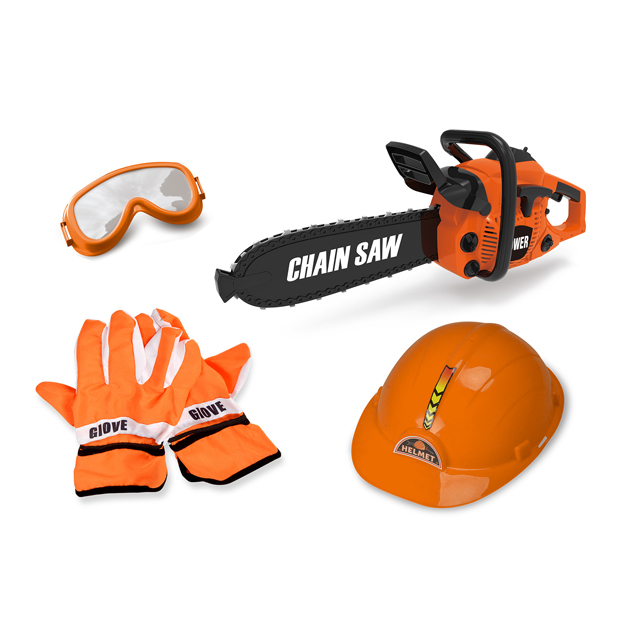 Оптовая продажа, розница, Лидер продаж amazon, низкая цена, Обучающие игрушки, 4 шт., имитация электрической бензопилы, набор инструментов «сделай сам» для детей, подарок