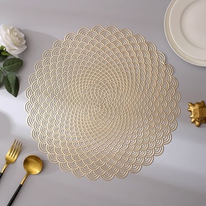 100%PVC <strong>Table</strong> Placemats Stain Resistant <strong>Table</strong> Mats Washable Durable Placemats for Party Banquet Wedding <strong>Dinning</strong> <strong>Table</strong> <strong>Decoration</strong> - Product Image 1