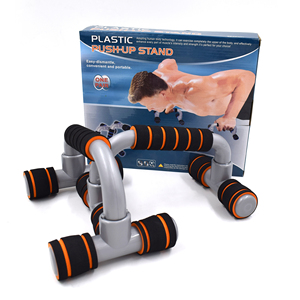 Support de pompes en forme de H avec cadre en acier et poignées en <span class=keywords><strong>mousse</strong></span> – Équipement durable pour l'entraînement de force à domicile - Product Image 2