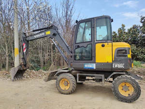 Hoge Kwaliteit Korea Gebruikte <span class=keywords><strong>Volvo</strong></span> 60W Doosan 60W <span class=keywords><strong>Hyundai</strong></span> 60W Wielgraafmachines Hydraulische Graafmachine 6 Ton Gebruikte Graafmachines Op Wielen - Product Image 2