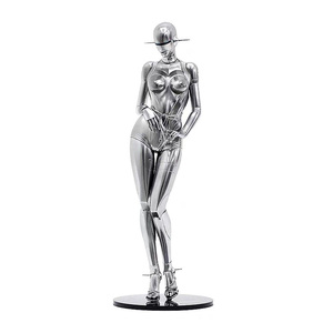 Escultura Mecánica de Base de Montaña Vacía, Galvanizada, de Plástico Reforzado, Estatua Artesanal de Resina Moderna Grande Personalizada - Product Image 2