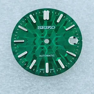 Nouvel accessoire de luxe : Cadran de plongée lumineux sans affichage numérique pour mouvement NH35/NH36, 28,5 mm, outil de réparation, pièces de montre - Product Image 2