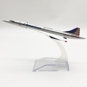 16 см 1/400 американские авиалинии Concorde литая металлическая модель самолета Коллекционная Подарочная витрина - Product Image 5