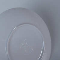Assiettes élégantes en mélamine durable de 6 pouces, réutilisables, pour restaurants et fêtes, vente en gros de vaisselle et d'assiettes