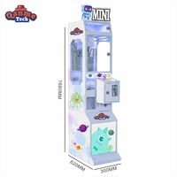 Grue de jeu d'arcade commerciale de grande taille avec monnayeur et jouet sans fil pour supermarché