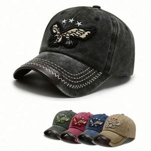 Casquettes personnalisées, design OEM, casquette trucker en daim, 6 panneaux, sans maille, broderie - Product Image 1